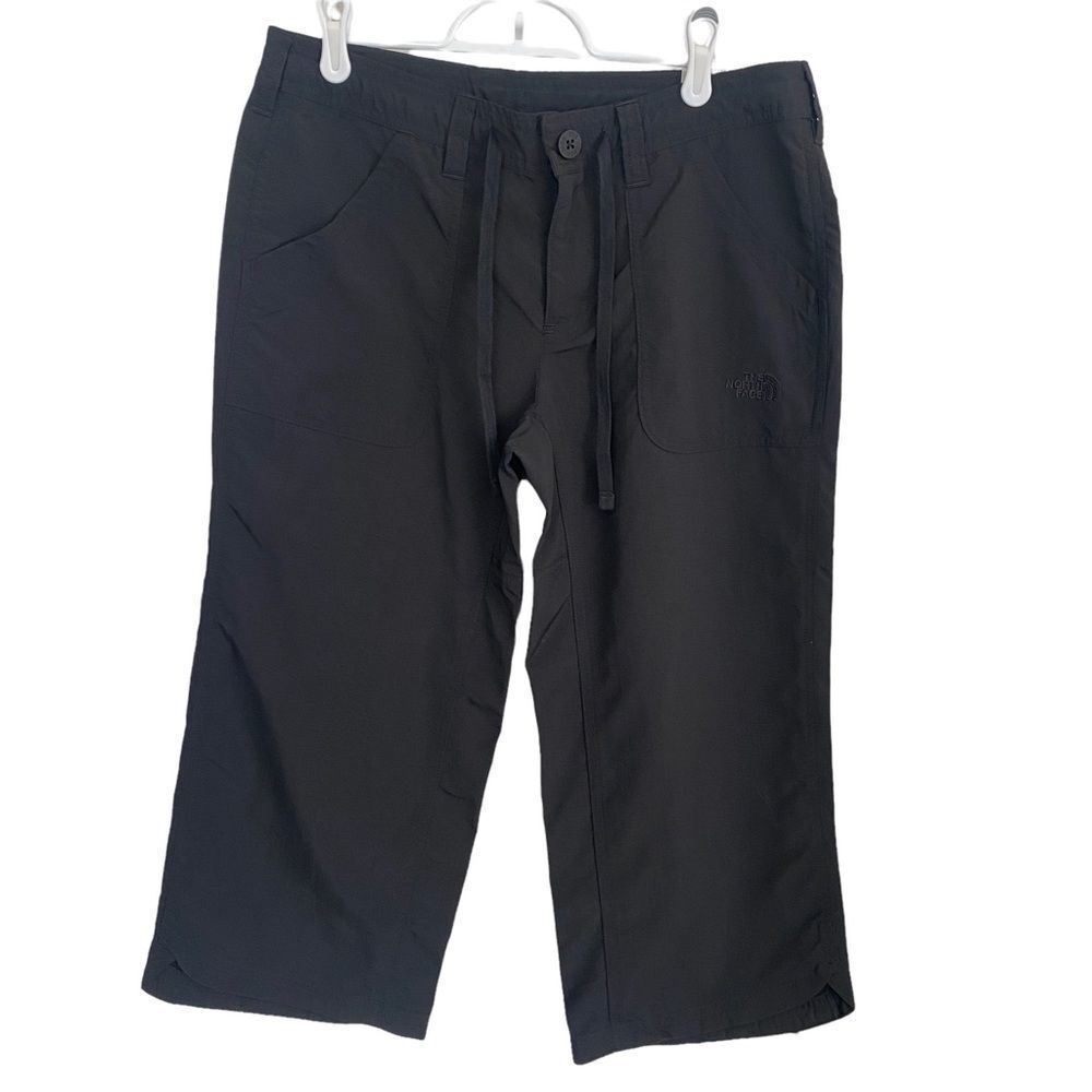 The NorthFace Horizon Betty Black‎ Relaxed Fit Crop Pants Sz 6 NWT